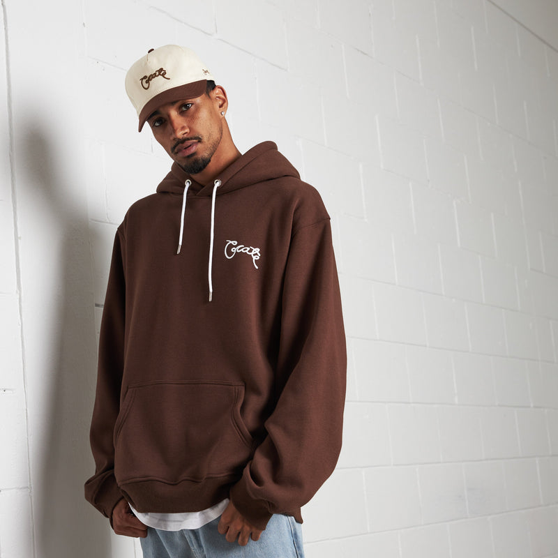 SCRIPTED SUPERFLEECE HOODIE
