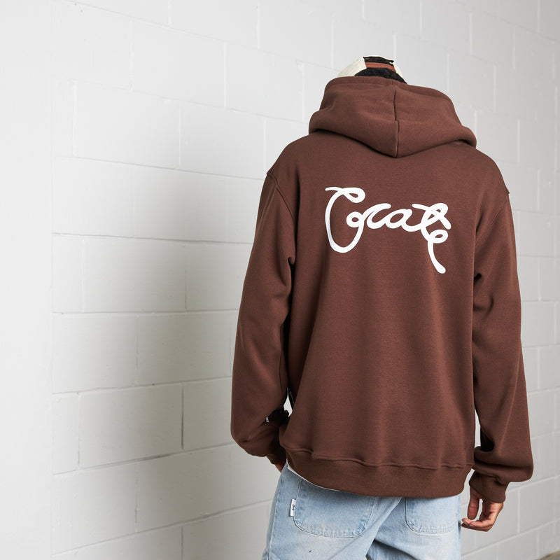 SCRIPTED SUPERFLEECE HOODIE