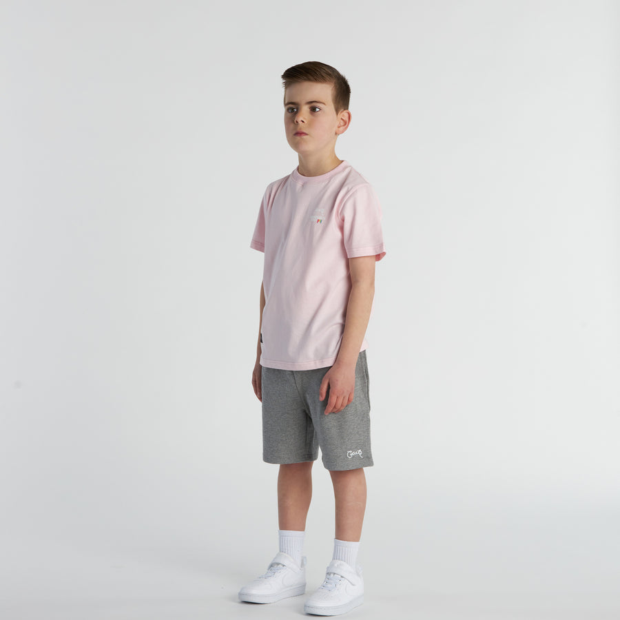 KID'S CRATE X RAINBOWS END CORKSCREW SCRIPT T-SHIRT