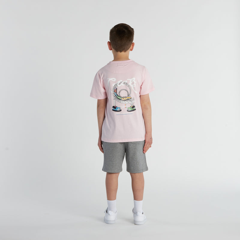 KID'S CRATE X RAINBOWS END CORKSCREW SCRIPT T-SHIRT