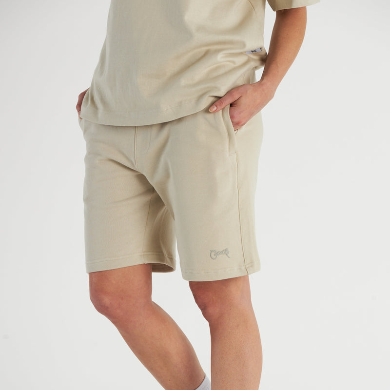 Men's Basic Script Sweat Shorts