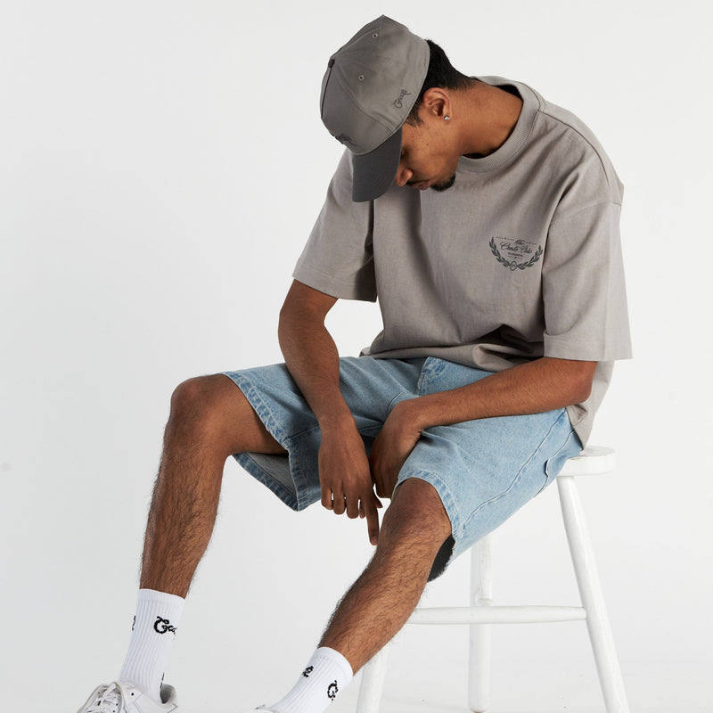 Unisex Scripted Snapback Cap
