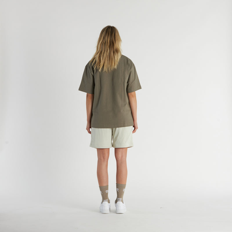 Men's Basic Script Mesh Shorts