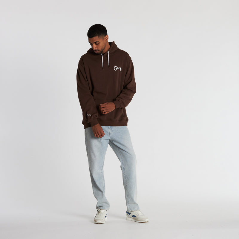 SCRIPTED SUPERFLEECE HOODIE