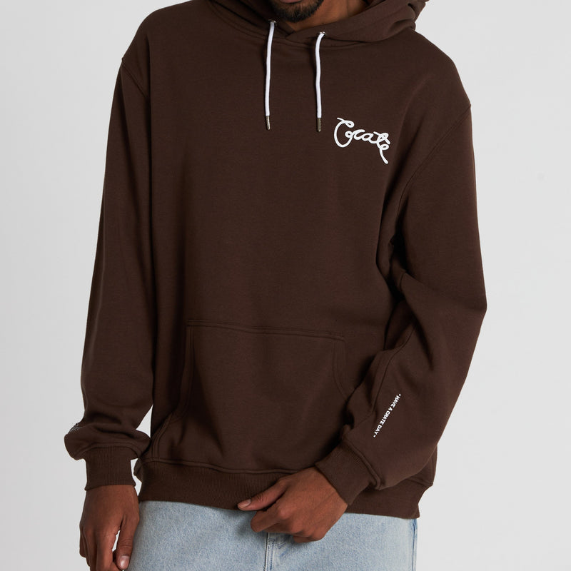 SCRIPTED SUPERFLEECE HOODIE