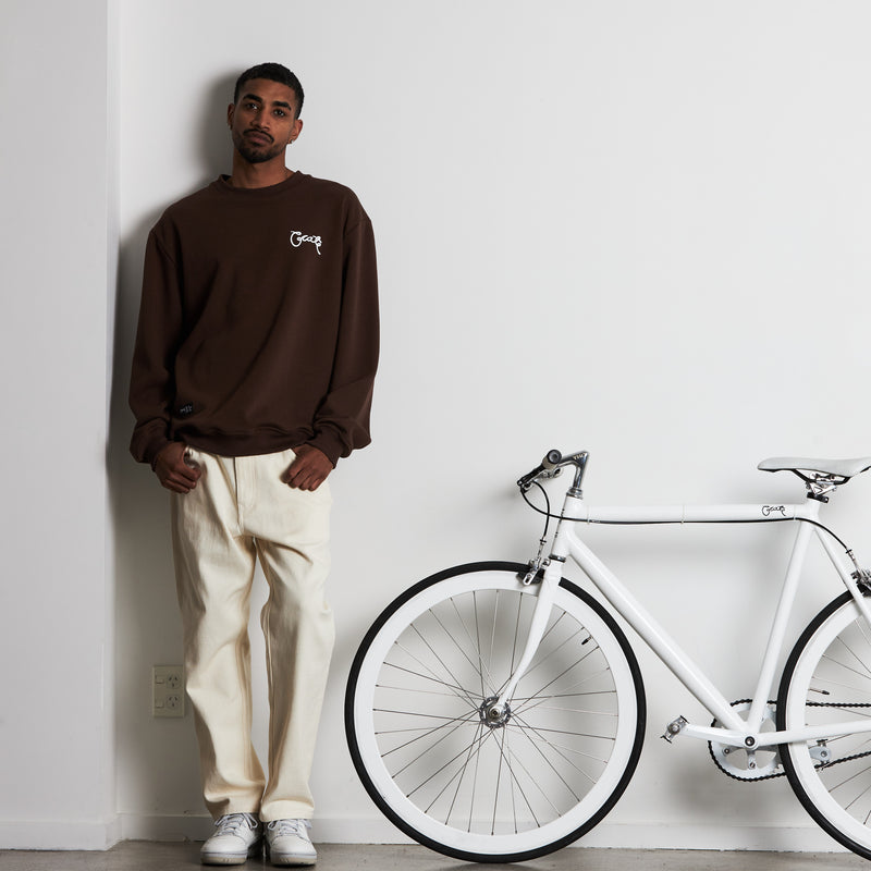MEN'S SCRIPTED SUPERFLEECE CREW