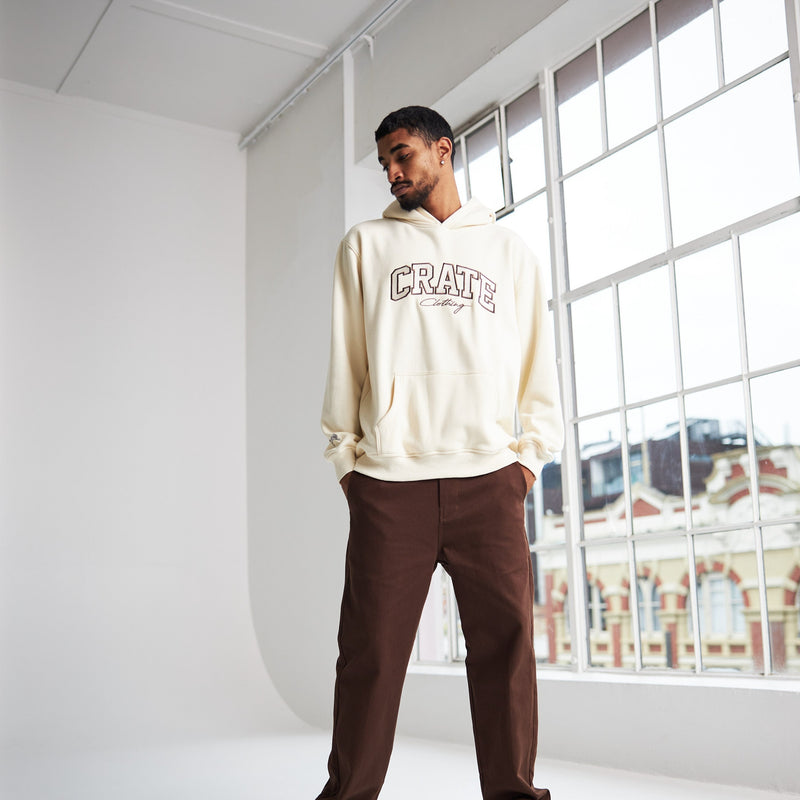 AW24 CRATE VARSITY HOODIE