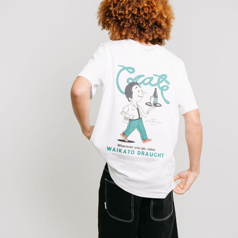 CRATE X WILLIE THE WAITER CRATE REMIX TEE