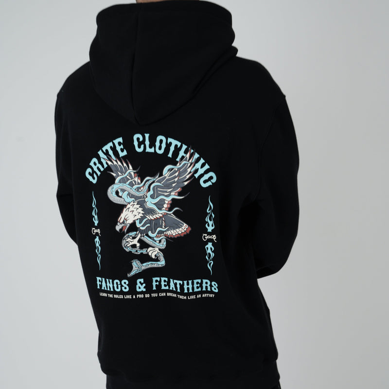 AW25 Fangs & Feathers Superfleece Hoodie