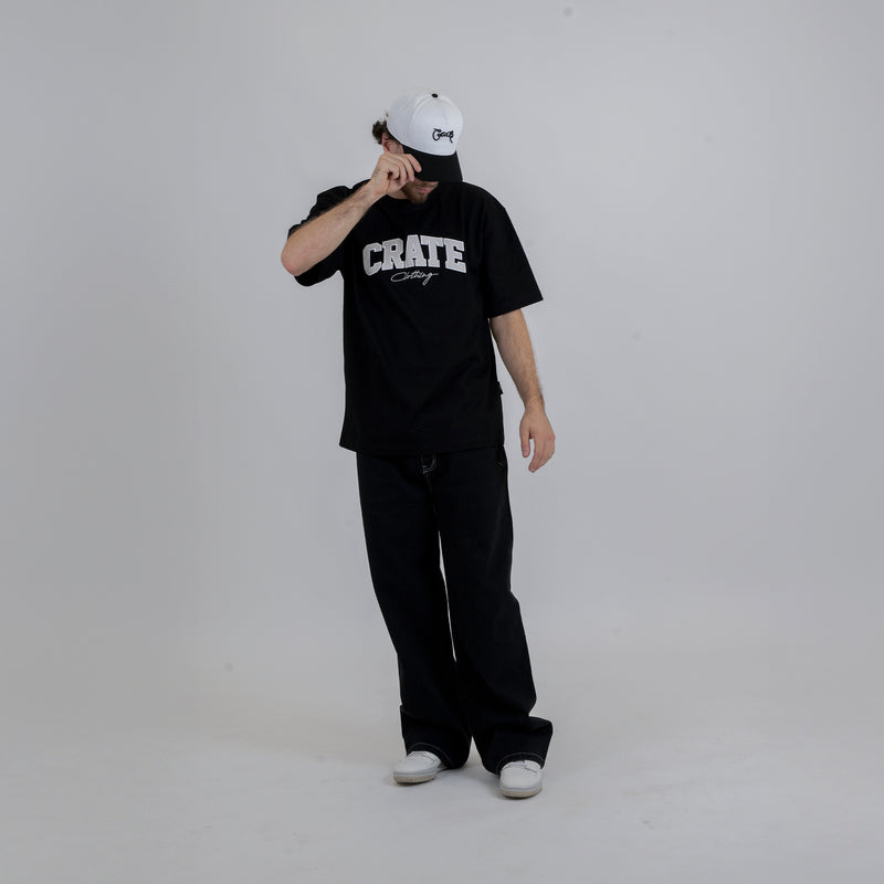 Crate Varsity Box Fit T-Shirt