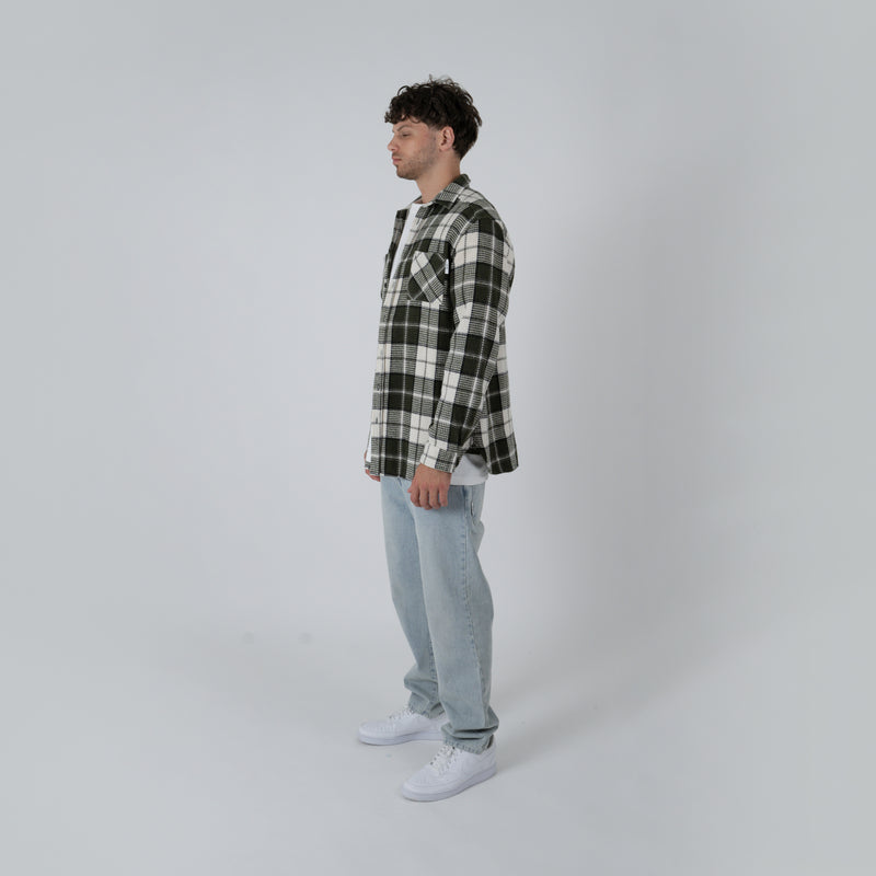 MEN'S MASON WAFFLE PLAD SHIRT