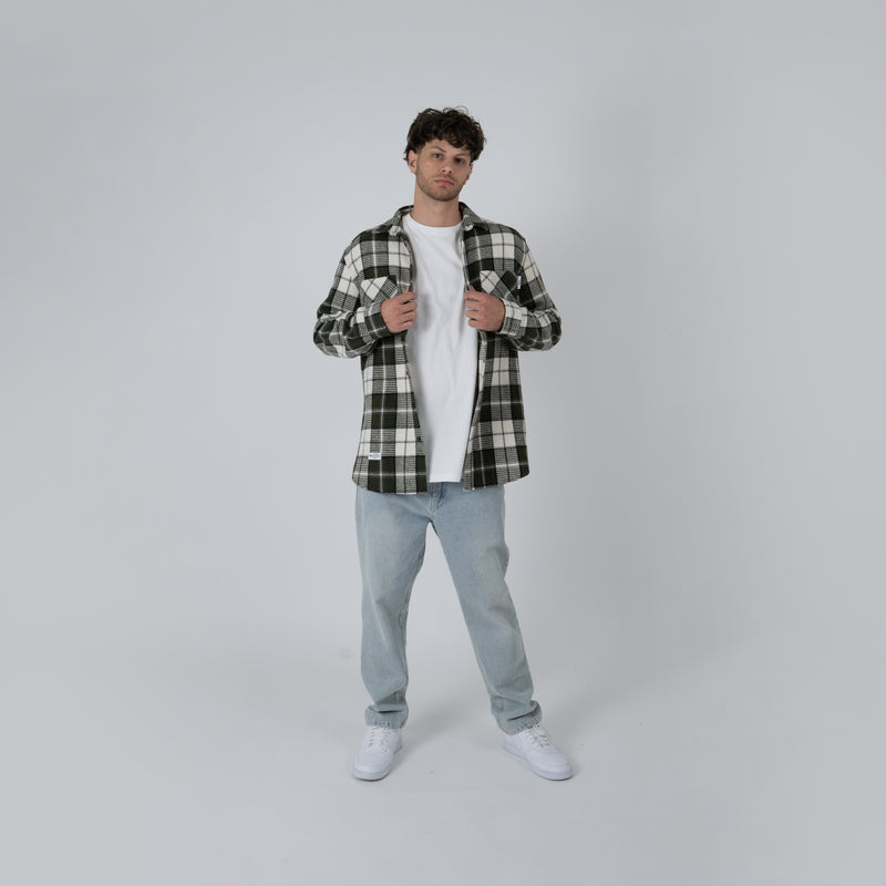 MEN'S MASON WAFFLE PLAD SHIRT