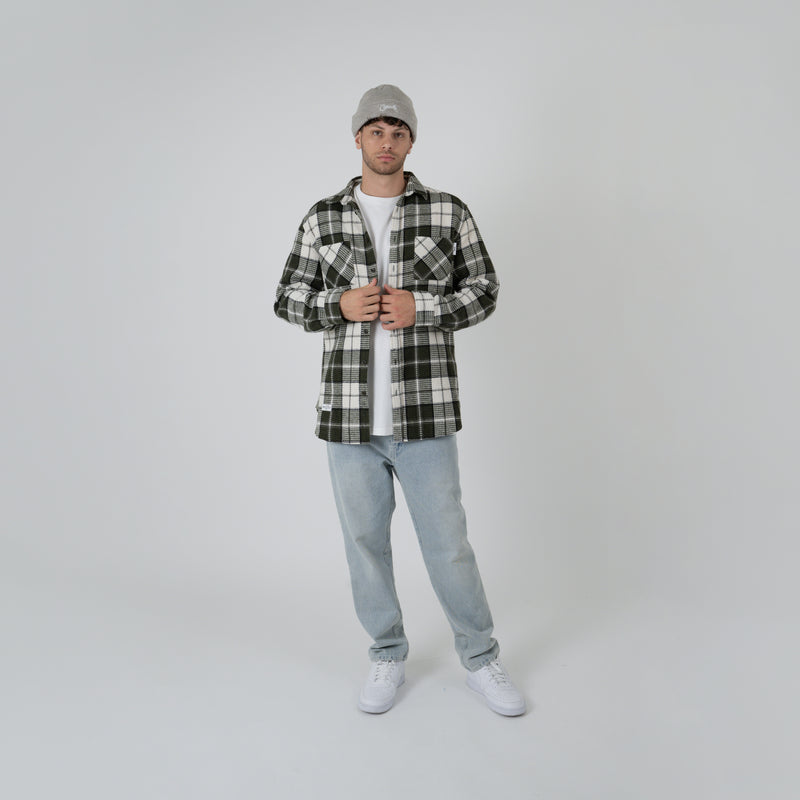 MEN'S MASON WAFFLE PLAD SHIRT