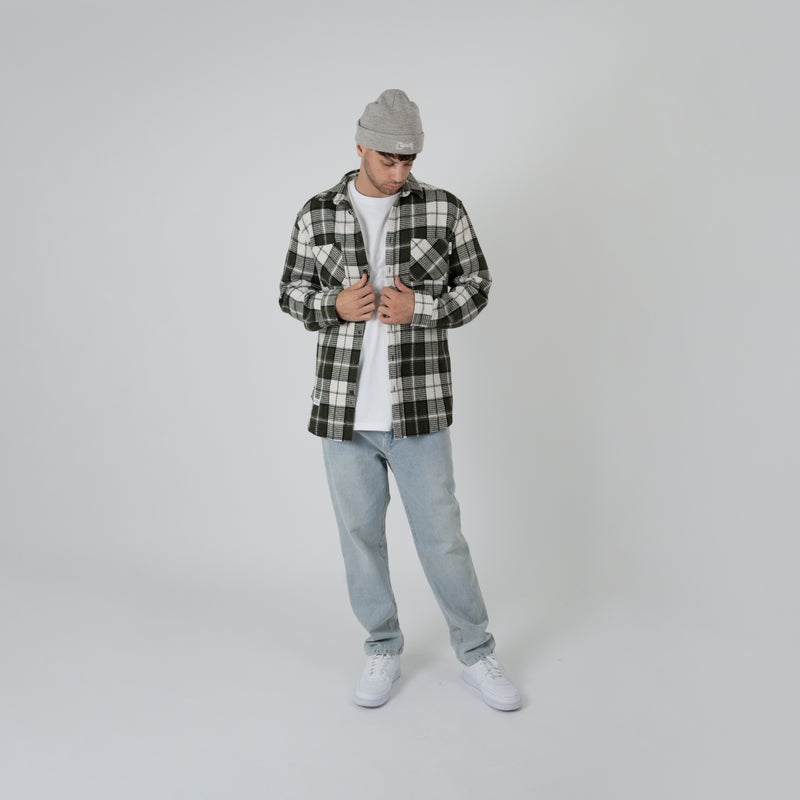 MEN'S MASON WAFFLE PLAD SHIRT