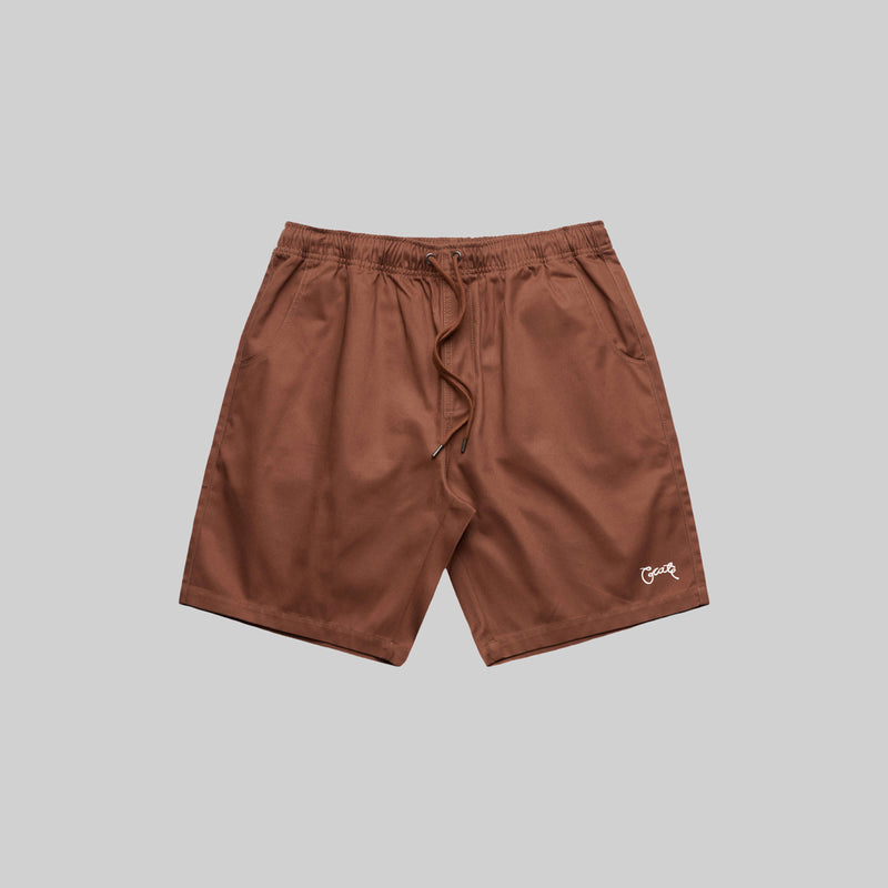 SCRIPTED STAMP WALK SHORTS