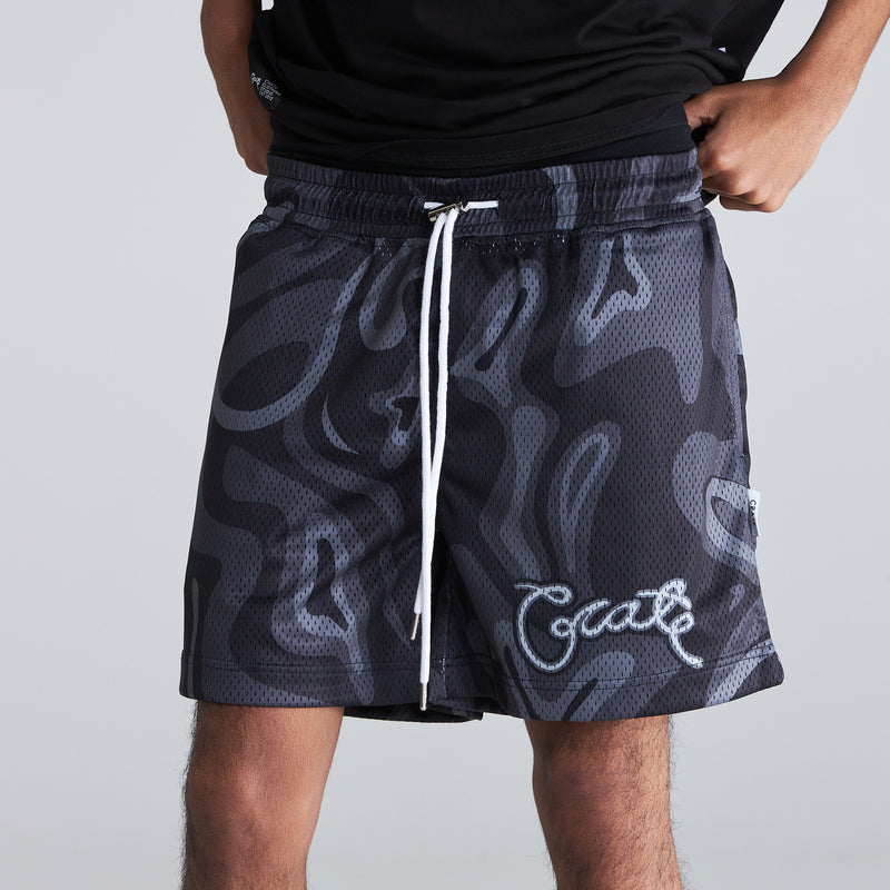 Men's Swirley Mesh Shorts