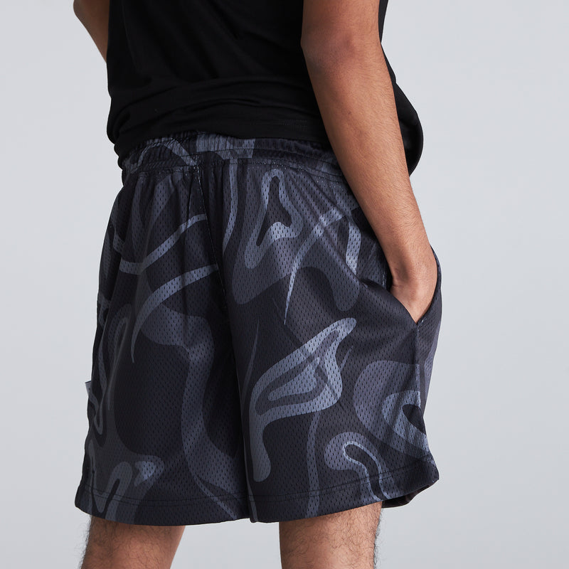 Men's Swirley Mesh Shorts