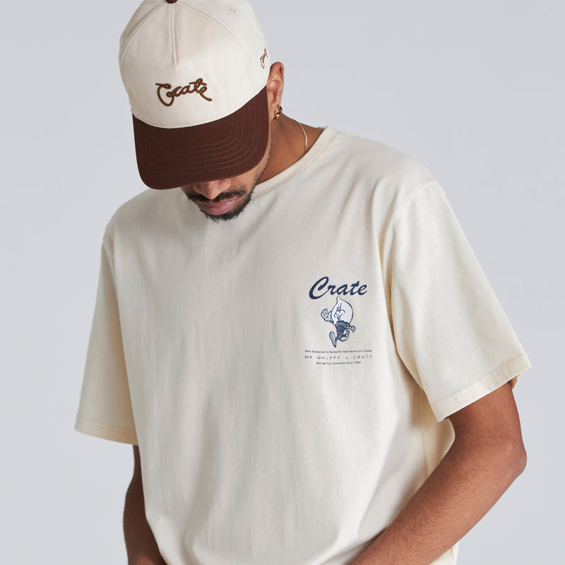 TWO TONED SCRIPTED SNAP BACK HAT