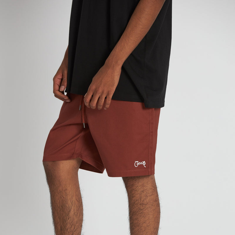 SCRIPTED STAMP WALK SHORTS
