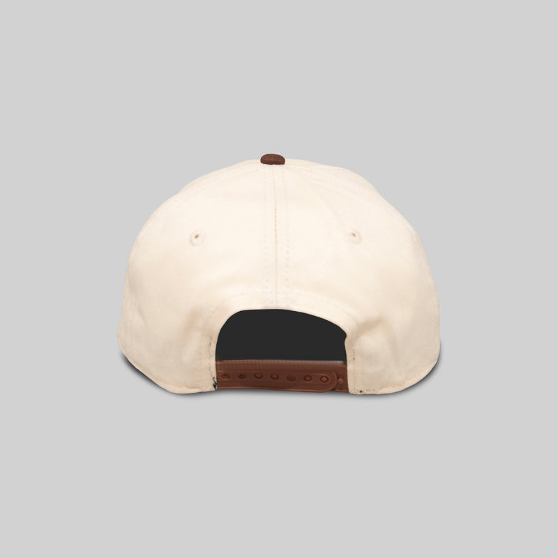 TWO TONED SCRIPTED SNAP BACK HAT