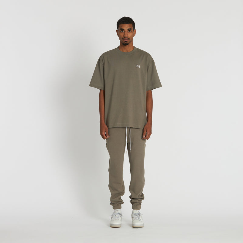 Basic Script Box Fit Tee