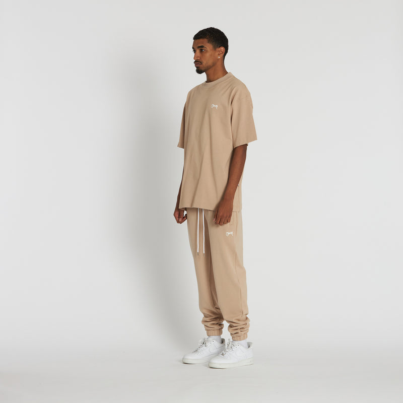 BASIC SCRIPT SUPERFLEECE TRACKPANTS