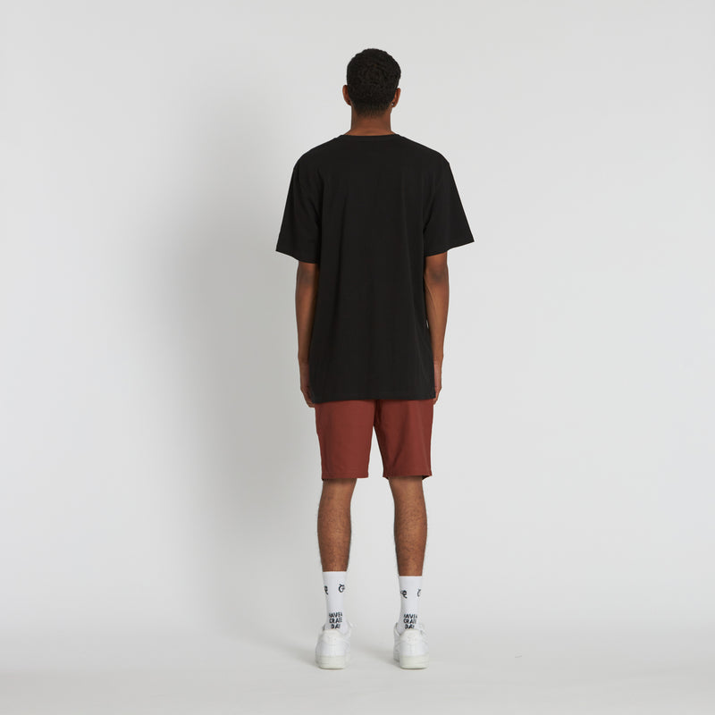 SCRIPTED STAMP WALK SHORTS