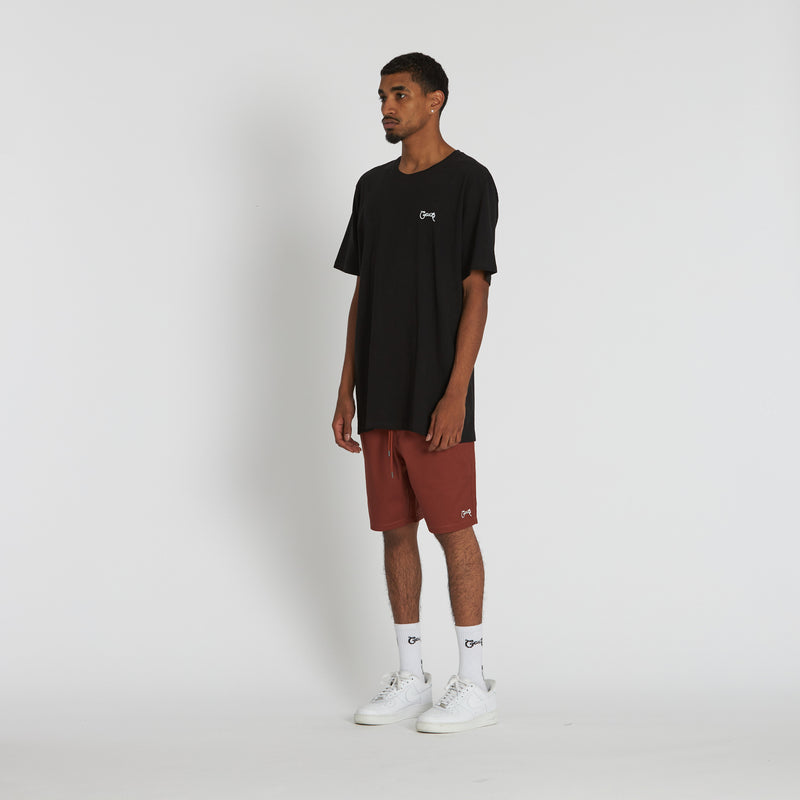 SCRIPTED STAMP WALK SHORTS