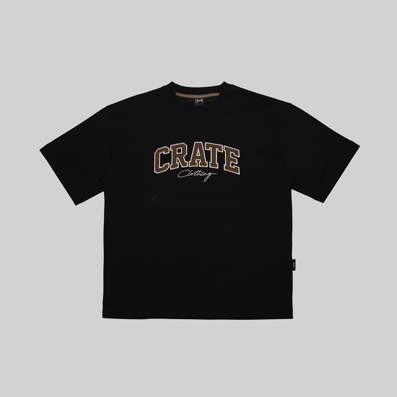 Crate Varsity Box fit T-Shirt
